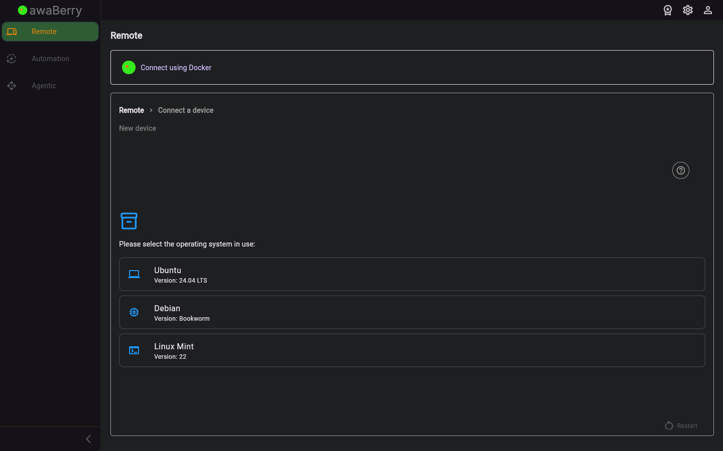 Docker Deployment — initial state